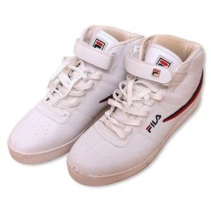 Fila Men's Vulc 13 Hi Top Sneakers 1SC60526-150 White/Blue/Red No Box Size 13